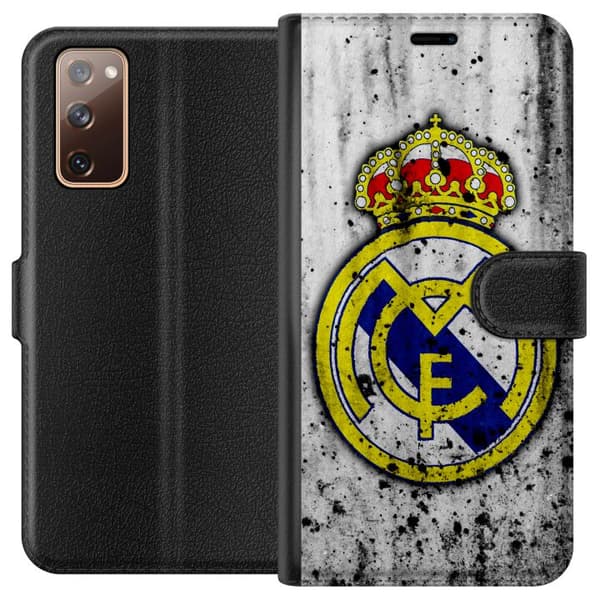 Kompatibelt Plånboksfodral till Samsung Galaxy S20 FE Real Madrid CF
