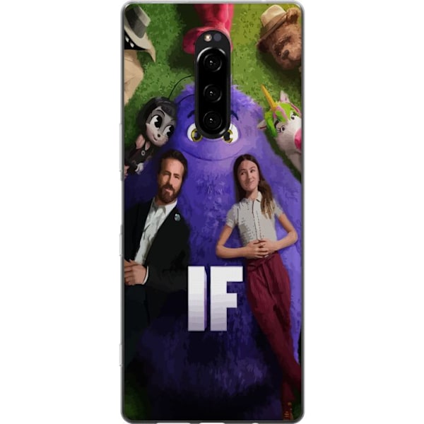 Sony Xperia 1 Läpinäkyvä kuori IF: Låtsaskompisar