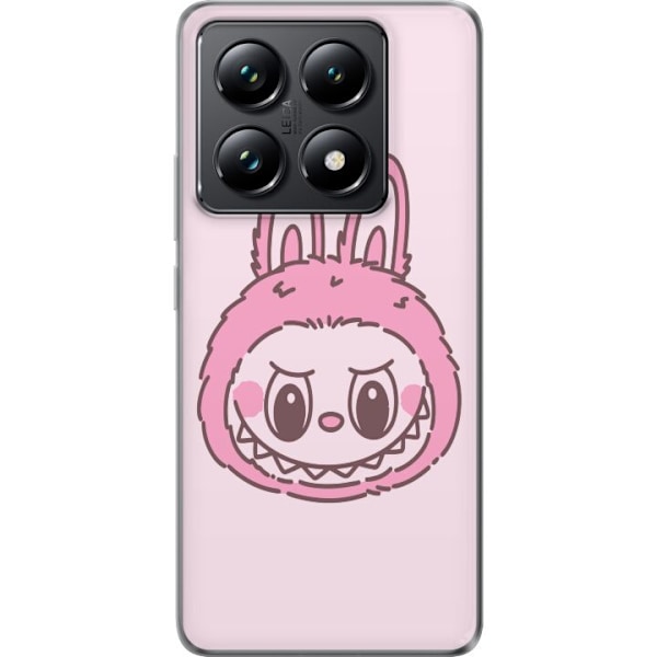 Xiaomi 14T Läpinäkyvä kuori Labubu Eläinradan Bunny-versio