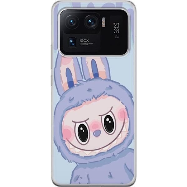 Xiaomi Mi 11 Ultra Läpinäkyvä kuori Sininen Jänis Labubu