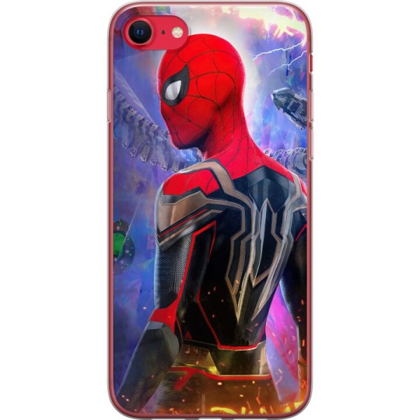 Apple iPhone 8 Läpinäkyvä kuori Spider Man: No Way Home