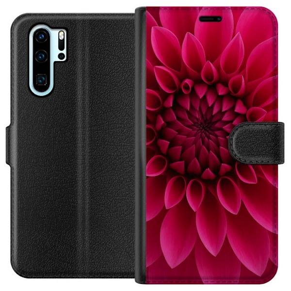 Huawei P30 Pro Tegnebogsetui Rosecore