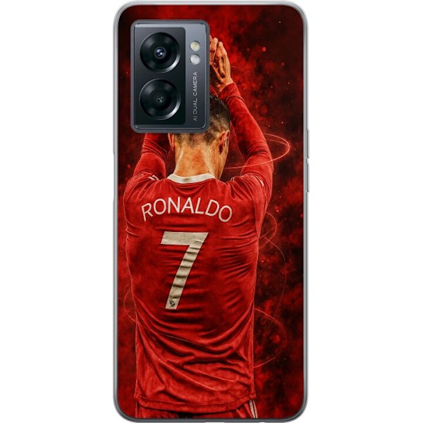 OnePlus Nord N300 Läpinäkyvä kuori Ronaldo
