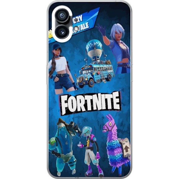 Nothing Phone (1) Genomskinligt Skal Fortnite