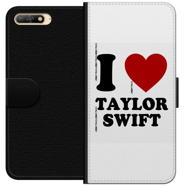 Huawei Y6 (2018) Lompakkokotelo Taylor Swift