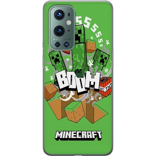 OnePlus 9 Pro Läpinäkyvä kuori Minecraft Boom