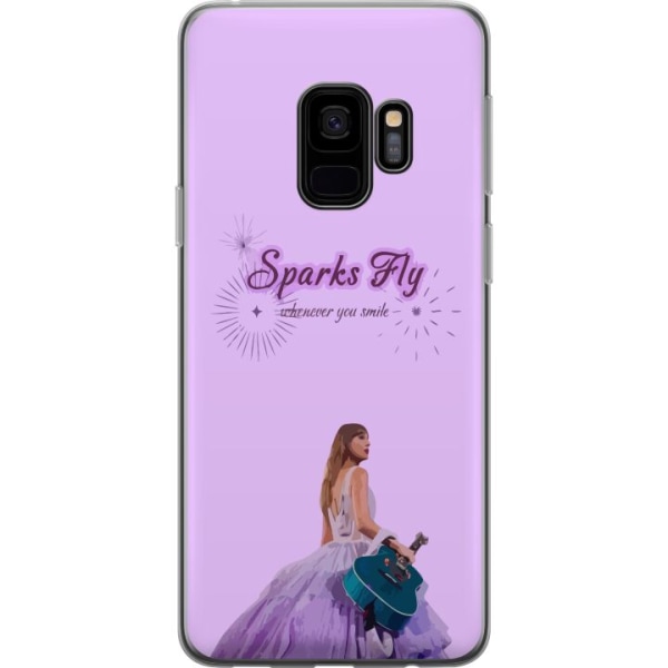 Samsung Galaxy S9 Läpinäkyvä kuori Taylor Swift - Sparks Fl