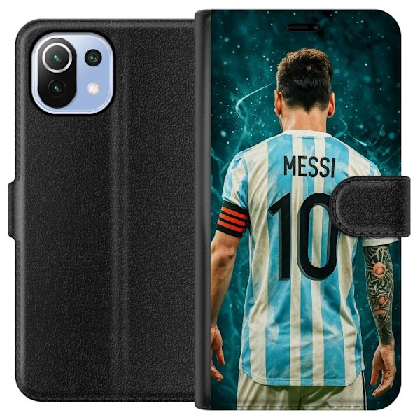 Xiaomi Mi 11 Lite Plånboksfodral Messi