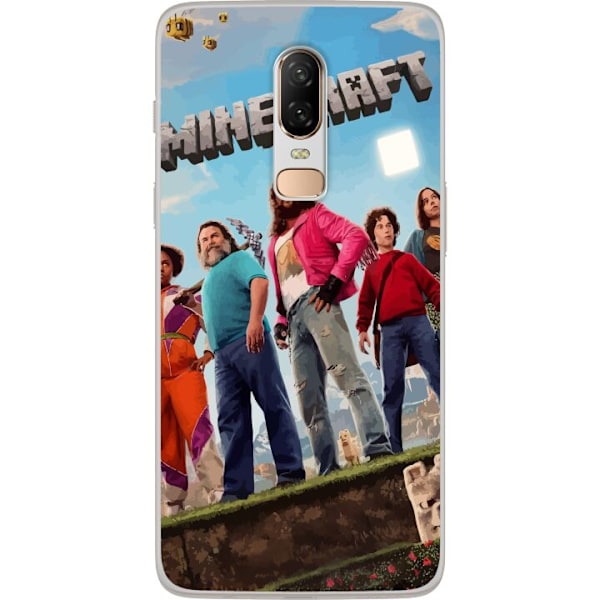 OnePlus 6 Läpinäkyvä kuori A Minecraft Movie