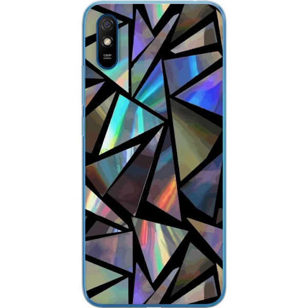 Xiaomi Redmi 9A Gjennomsiktig deksel 3D Refleksjon