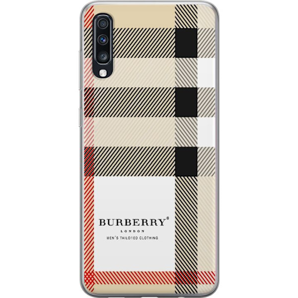 Samsung Galaxy A70 Gjennomsiktig deksel Burberry