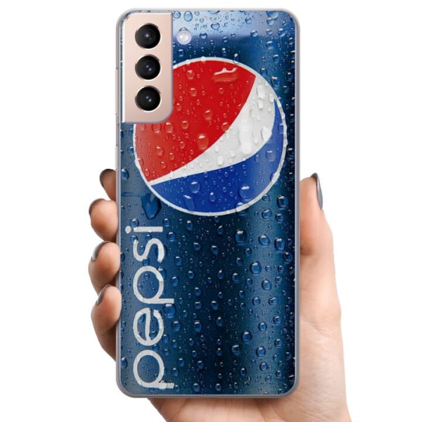 Samsung Galaxy S21+ 5G TPU Mobilcover Pepsi