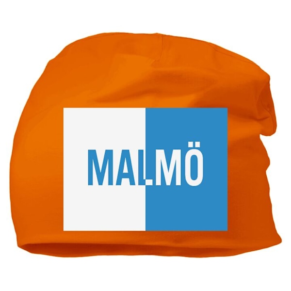 Hue til Voksen | Varm Beanie i Blødt Materiale Malmö - fodbold Orange one size