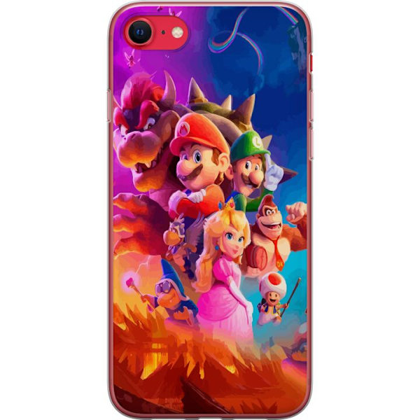 Apple iPhone 16e Läpinäkyvä kuori Super Mario Bros