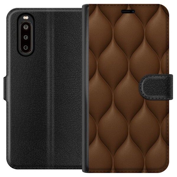 Sony Xperia 10 II Tegnebogsetui Kakaoskalaer