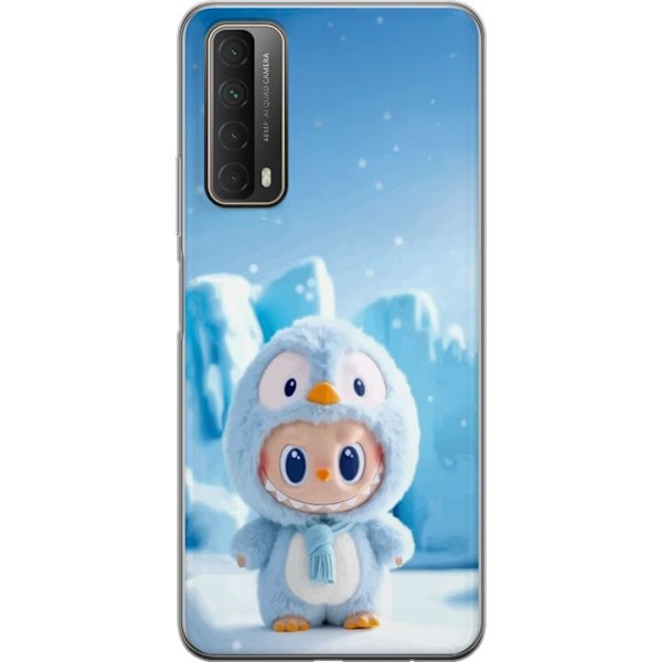 Huawei P smart 2021 Gjennomsiktig deksel svart ridder fortnite