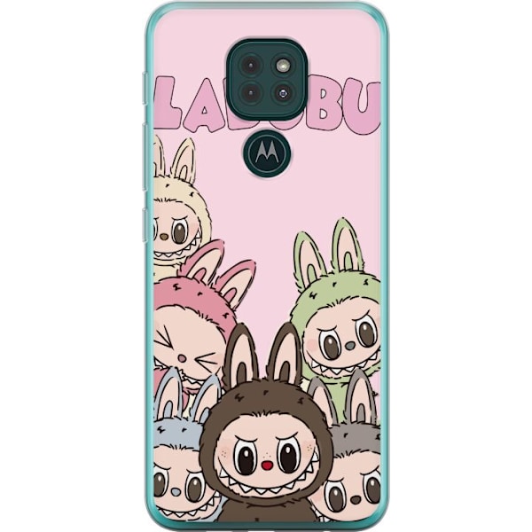 Motorola Moto G9 Play Läpinäkyvä kuori Labubu Classics