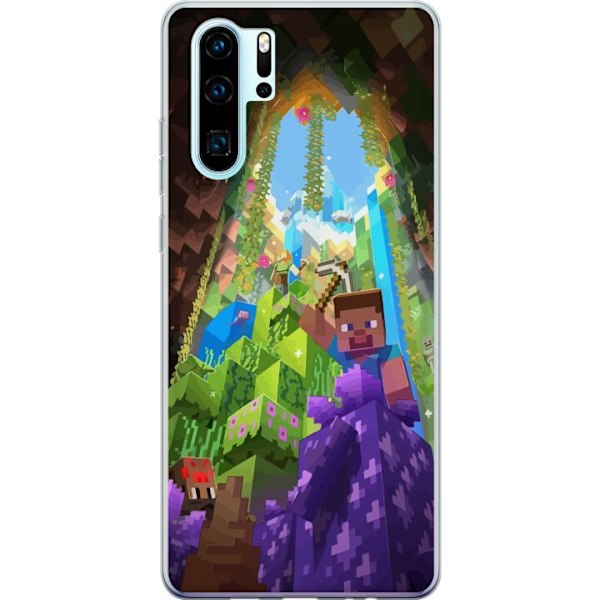 Huawei P30 Pro Gjennomsiktig deksel Minecraft