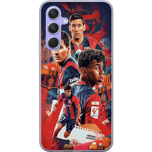 Samsung Galaxy A54 Gennemsigtig cover Yamal Lamine x Messi