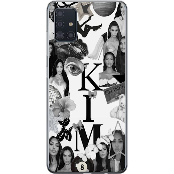 Samsung Galaxy A51 Läpinäkyvä kuori Kim Kardashian – Aesthetic Look 2025