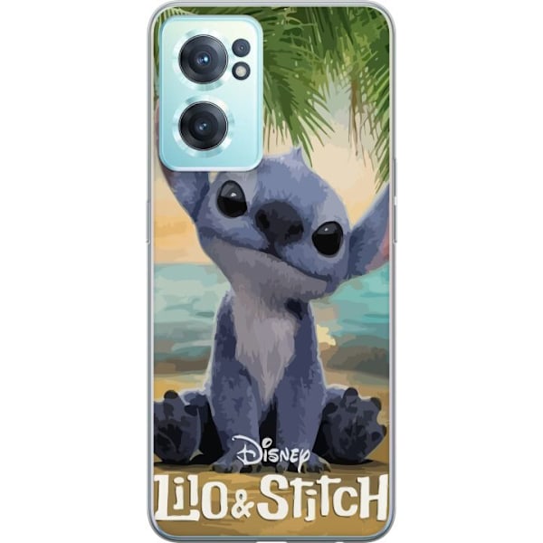 OnePlus Nord CE 2 5G Genomskinligt Skal Stitch Kärleksfull – Med Hjärtan & Kawaii-känsla
