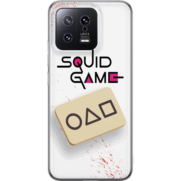 Xiaomi 13 Gennemsigtig cover Squid Game