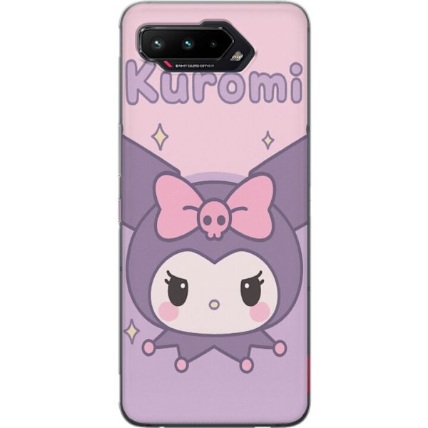 Asus ROG Phone 5 Gjennomsiktig deksel Kuromi Kawaii