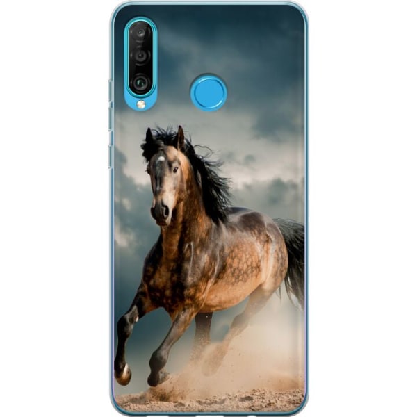 Huawei P30 lite Cover / Mobilcover - Hest