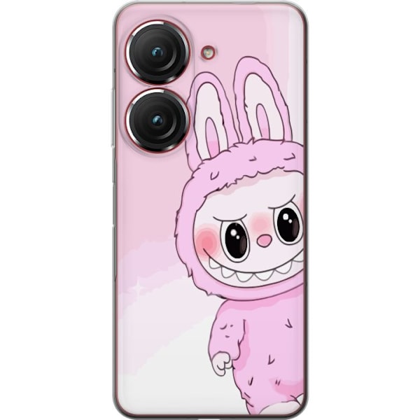 Asus Zenfone 9 Gennemsigtig cover Labubu Kanin-serien