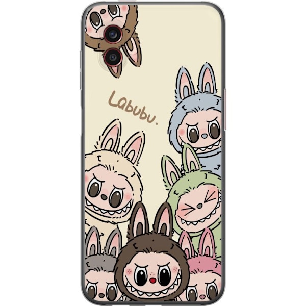 Samsung Galaxy Xcover6 Pro Genomskinligt Skal Labubu Pastel Co