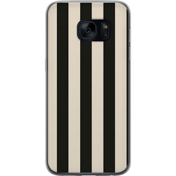 Samsung Galaxy S7 Genomskinligt Skal Line Flow