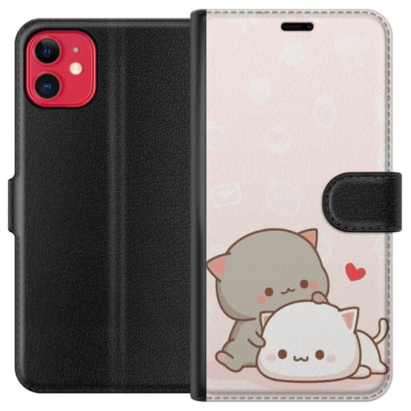 Kompatibel Tegnebogsetui til Apple iPhone 11 Kawaii