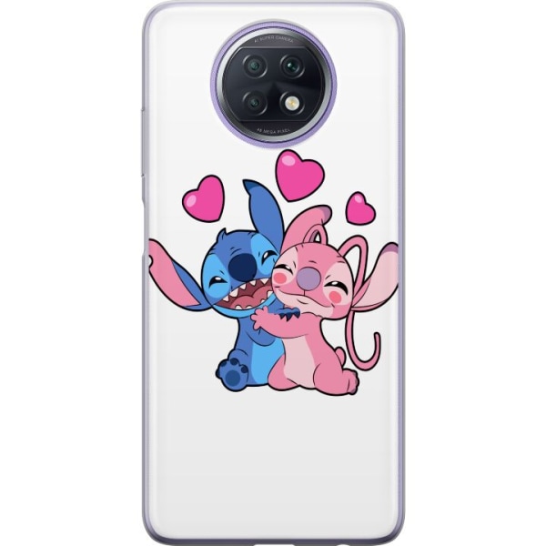 Xiaomi Redmi Note 9T Gennemsigtig cover Lilo & Stitch