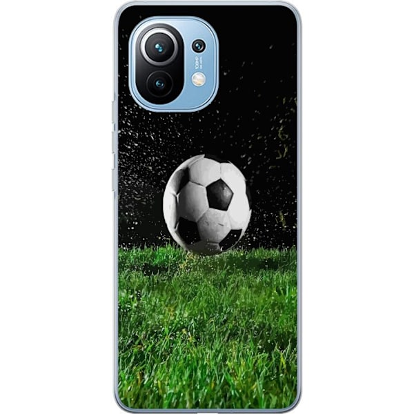 Xiaomi Mi 11 Genomskinligt Skal Fotboll Action