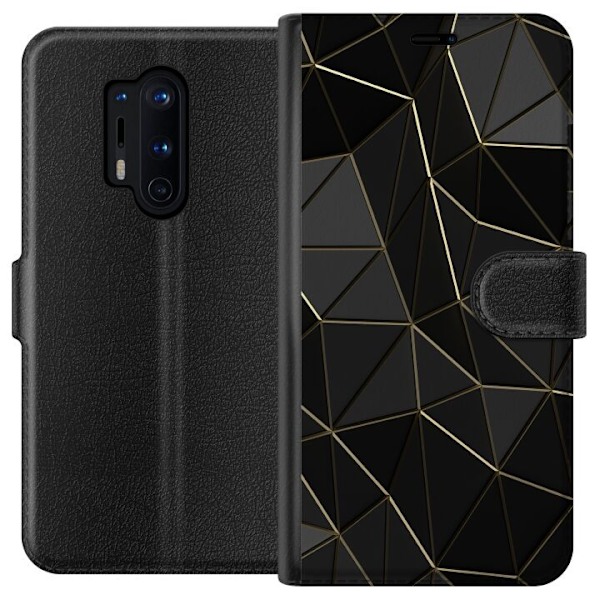 OnePlus 8 Pro Tegnebogsetui Midnat