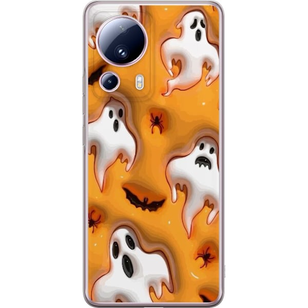 Xiaomi 13 Lite Genomskinligt Skal Halloween 3D 2024