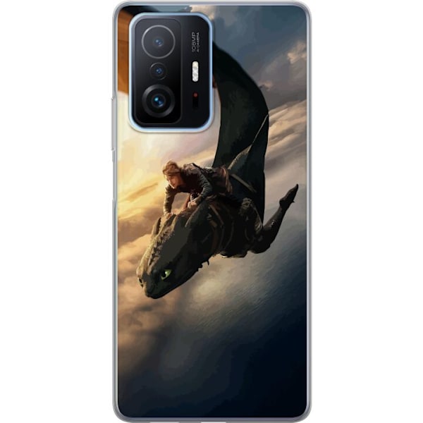 Xiaomi 11T Genomskinligt Skal Draktränaren
