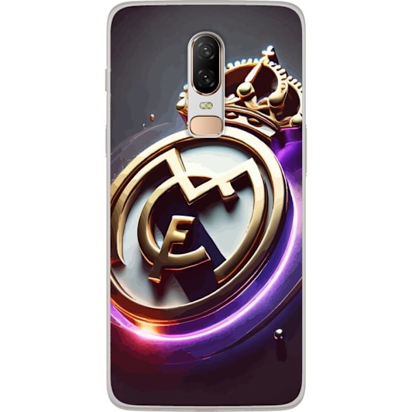 OnePlus 6 Genomskinligt Skal Real Madrid CF