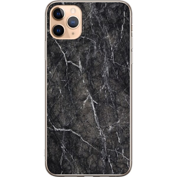 Apple iPhone 11 Pro Max Deksel / Mobildeksel - Svart Marmor