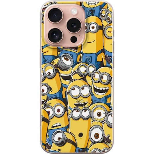 Apple iPhone 16 Pro Gennemsigtig cover Minions