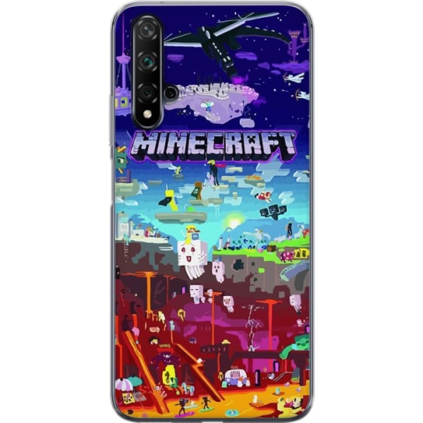 Huawei nova 5T Läpinäkyvä kuori Minecraft