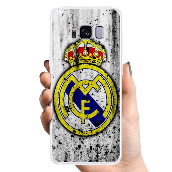Samsung Galaxy S8 TPU Mobildeksel Real Madrid CF