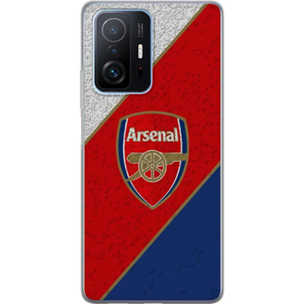 Xiaomi 11T Pro Läpinäkyvä kuori Arsenal