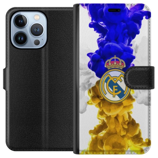 Apple iPhone 13 Pro Lompakkokotelo Real Madrid Värit