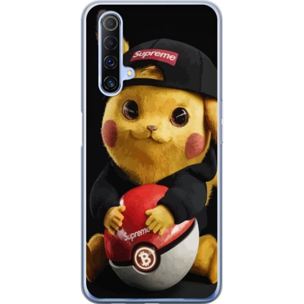 Realme X50 5G Gennemsigtig cover Pikachu Supreme