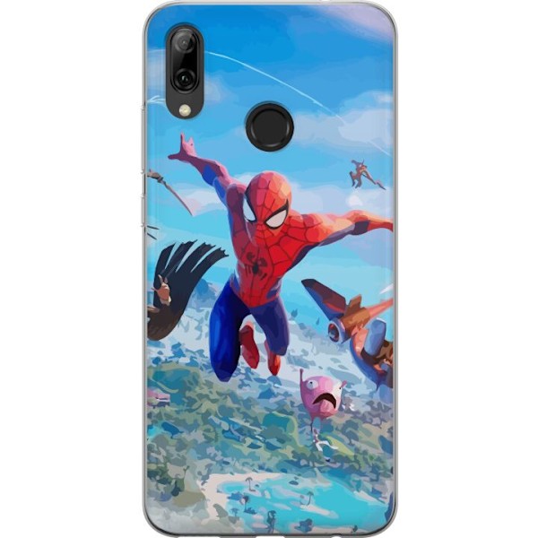 Huawei P smart 2019 Gjennomsiktig deksel Fortnite Spiderman