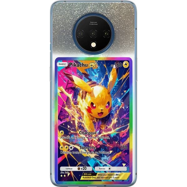 Kompatibelt Mobildeksel til OnePlus 7T Pikachu gul