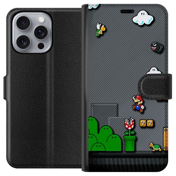 Apple iPhone 16 Pro Max Lommeboketui Super Mario Bros