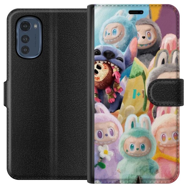 Motorola Moto E32s Tegnebogsetui stor