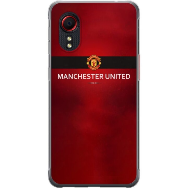 Samsung Galaxy Xcover 5 Läpinäkyvä kuori Manchester United